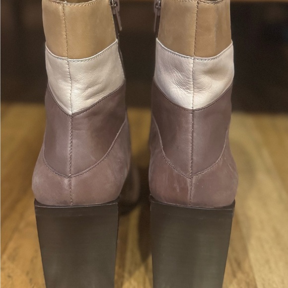 Jeffrey Campbell Multicolor Striped Ankle Boots - Picture 10 of 13